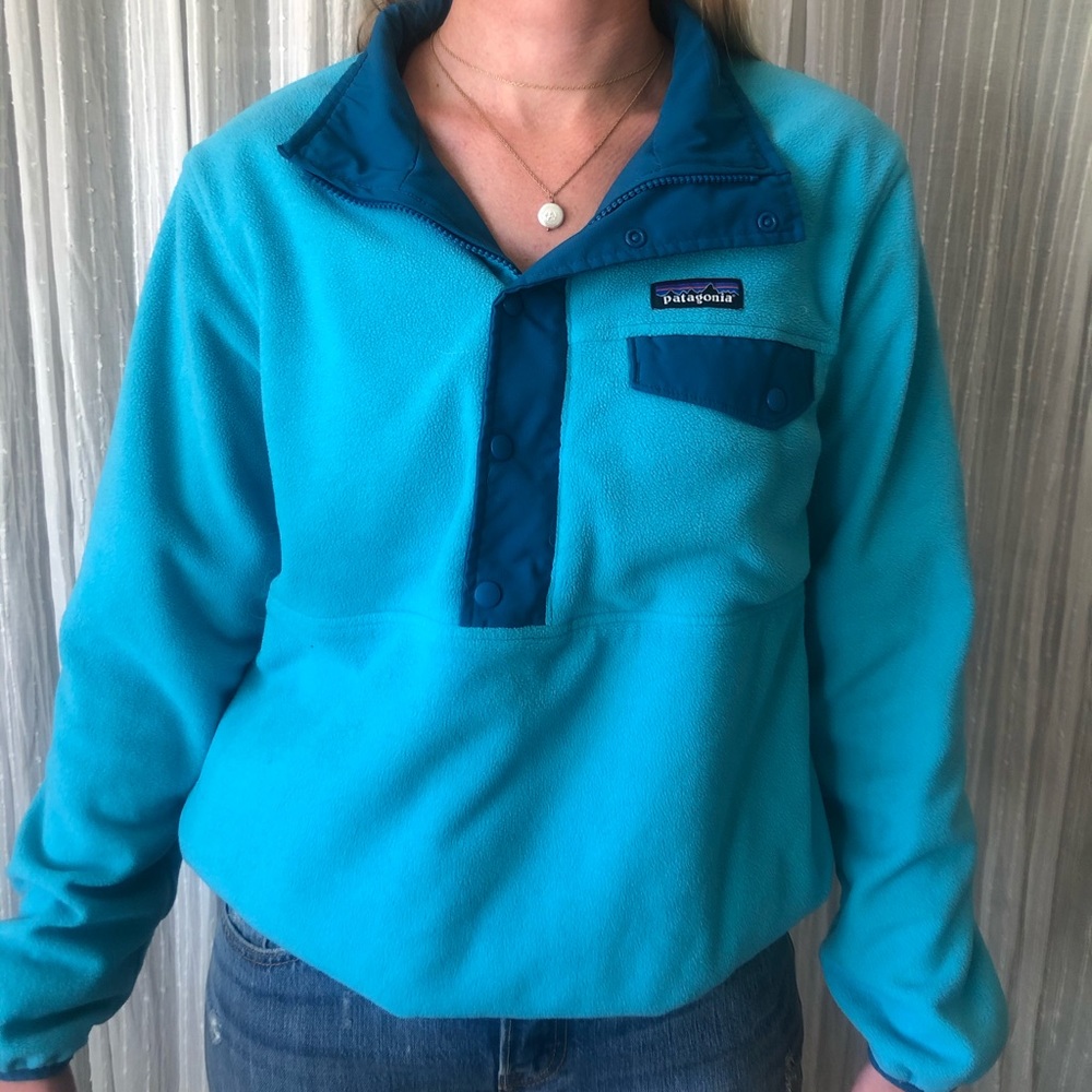 Patagonia synchilla pullover jacket